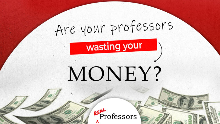 Profs Wasting Your Money Thumbnail